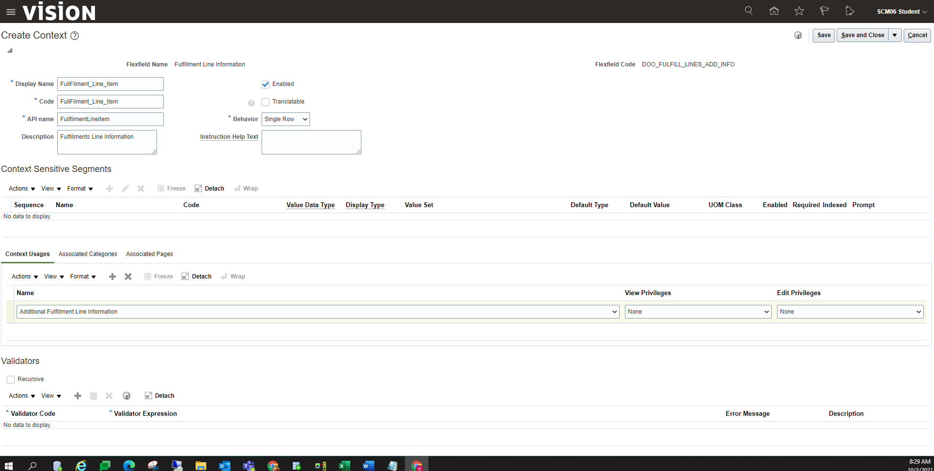 Oracle Fusion : Extensible FlexField(EFF’s) – My Cloud Journey
